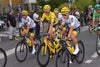 THE TOUR DE FRANCE BELONGS TO SIDI - CHRIS FROOME WEARING YELLOW IN PARIS FOR THE FOURTH TIME. THE FINAL TOP 5 IS ALL SIDI.